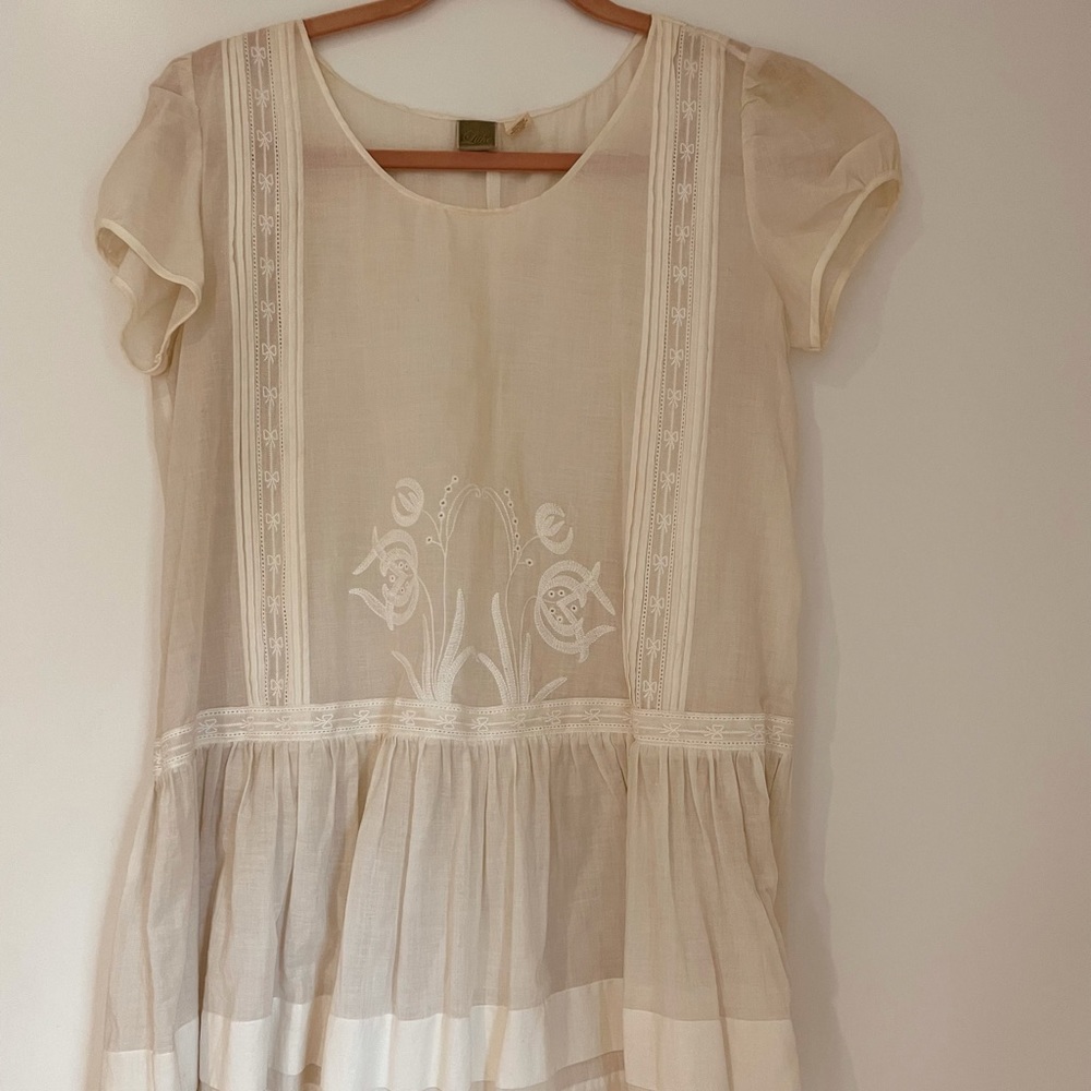 Lithe for Anthropologie white tunic